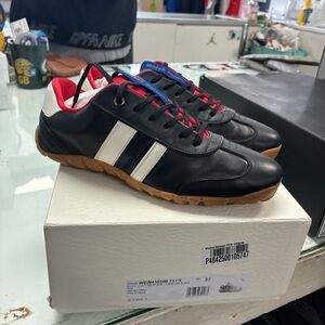 Wales Bonner The Cadence Vibram Low Sneaker Rare New DS SZ 37 Black Gum Yellow